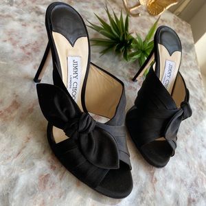 JIMMY CHOO Sandals/evening shoes  🖤Black Made in Italy🇮🇹